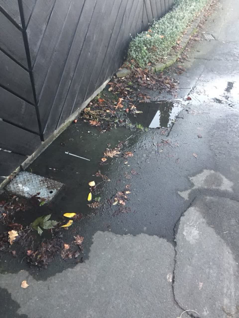 The photograph attached to this water supply report