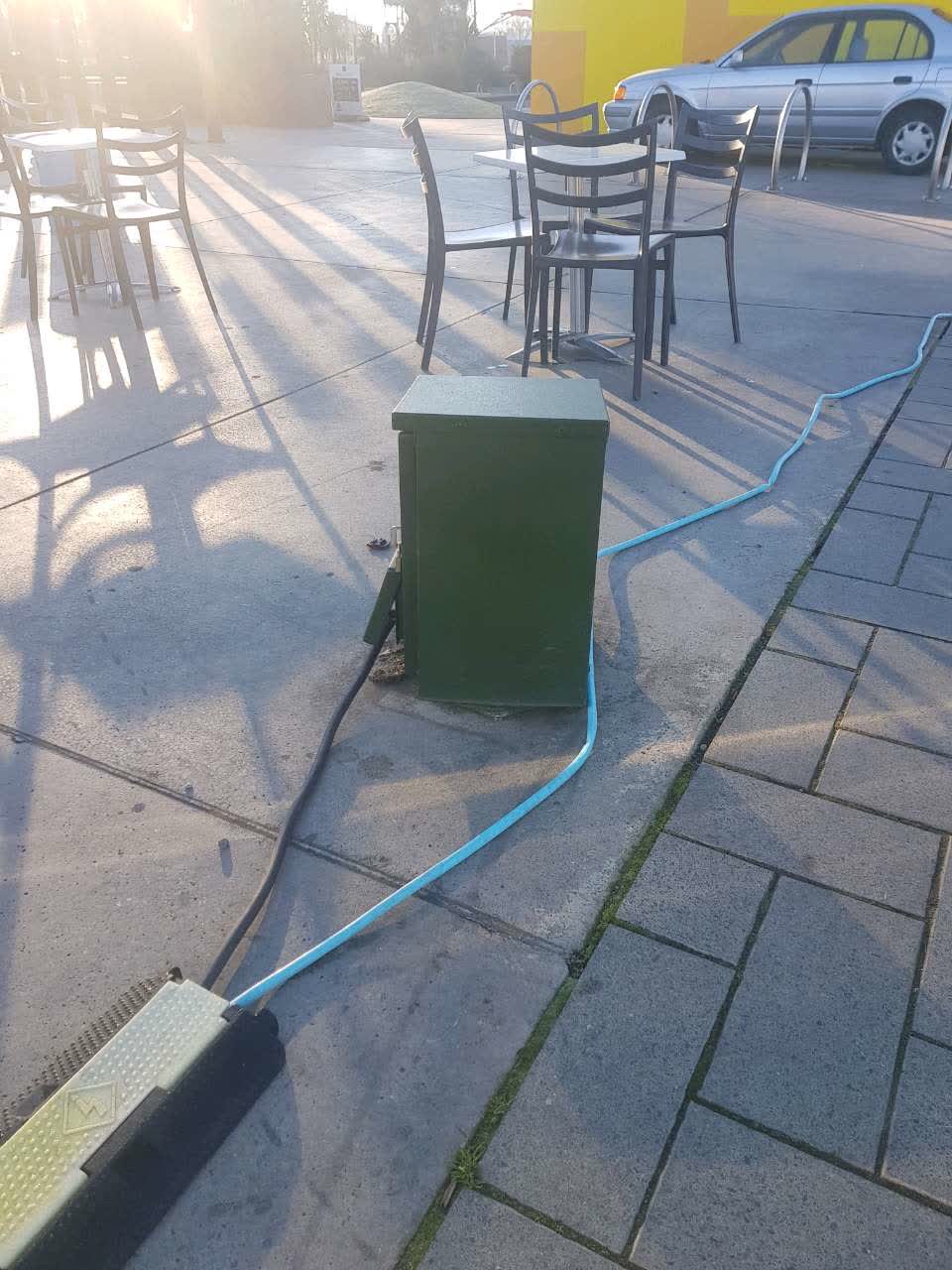 The photograph attached to this parks report