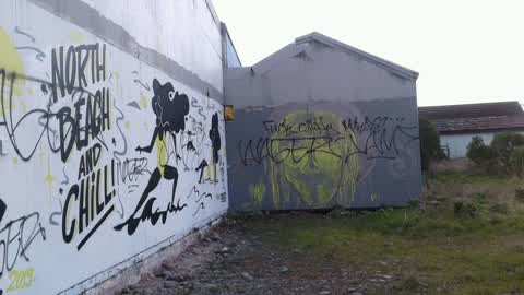 Graffiti, a report photo