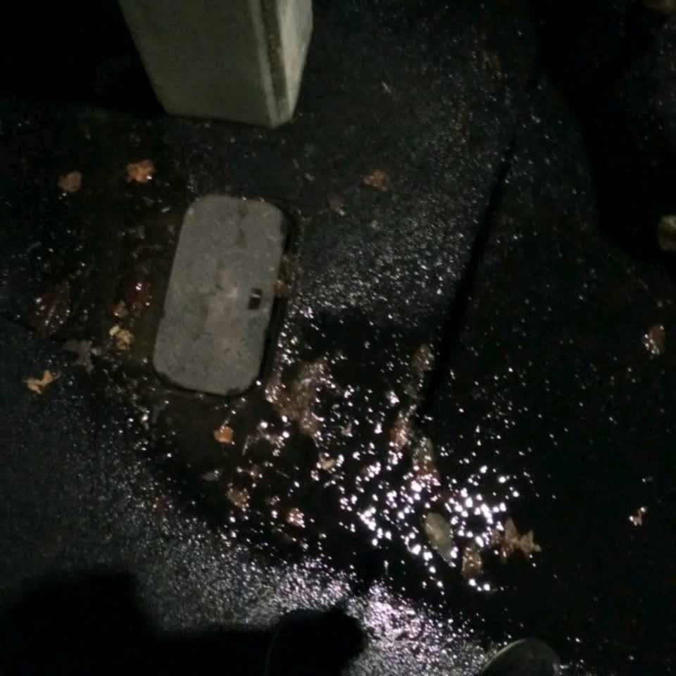 The photograph attached to this water supply report