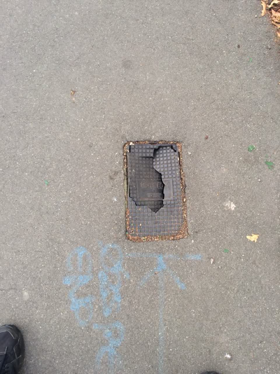 The photograph attached to this water supply report