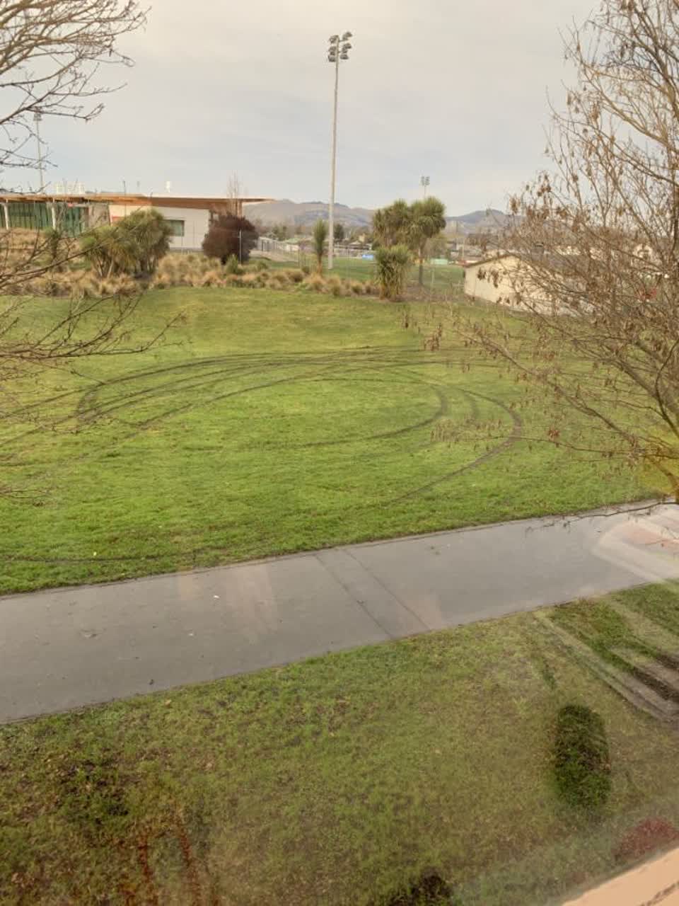 The photograph attached to this parks report