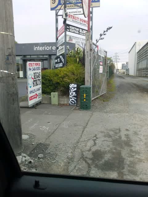 Graffiti, a report photo