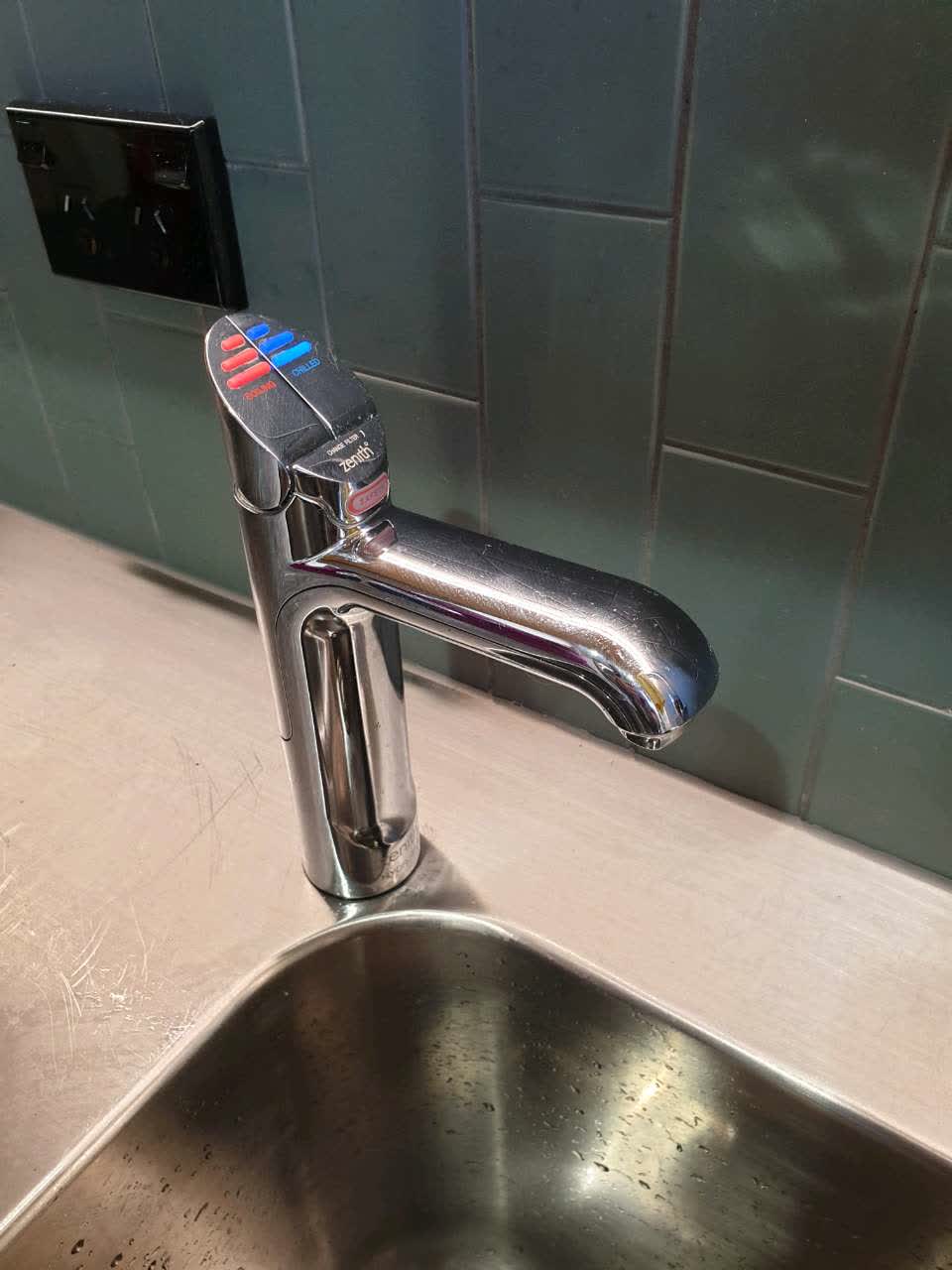 The photograph attached to this water supply report