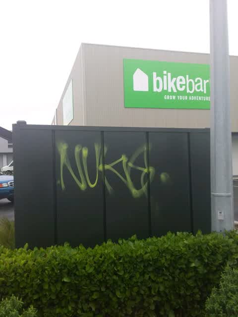 Graffiti — a report photo