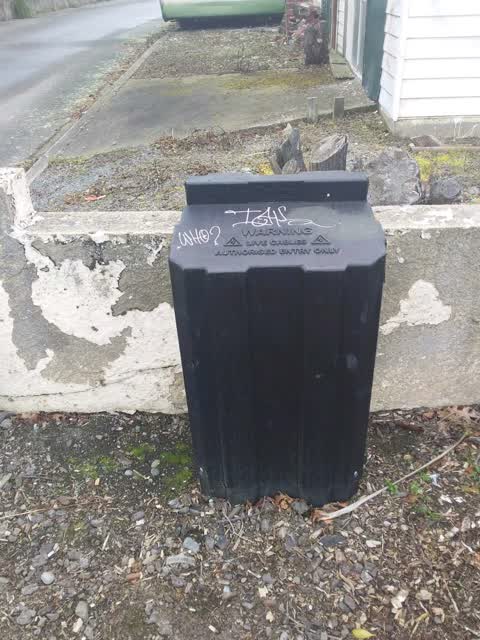 Graffiti — a report photo