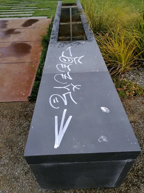 Graffiti, a report photo