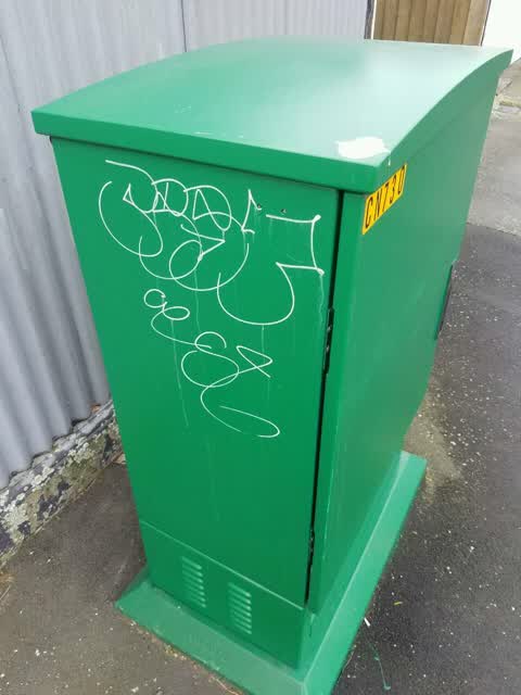 Graffiti, a report photo