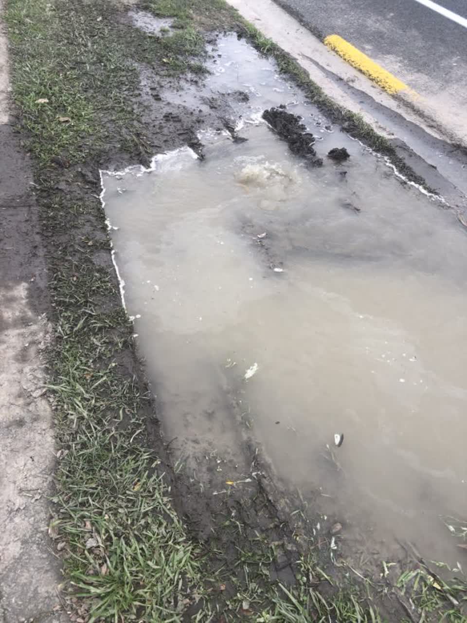 The photograph attached to this water supply report