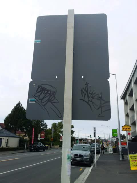 Graffiti, a report photo