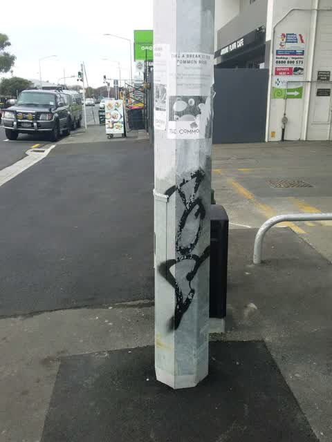 Graffiti, a report photo