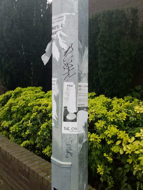 Graffiti, a report photo