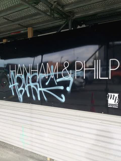 Graffiti, a report photo