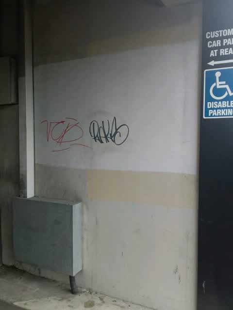 Graffiti, a report photo