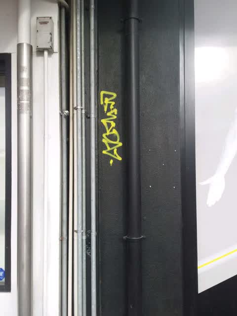 Graffiti, a report photo