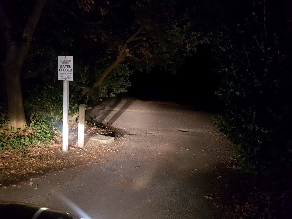 The photograph attached to this parks report