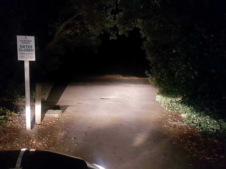 The photograph attached to this parks report