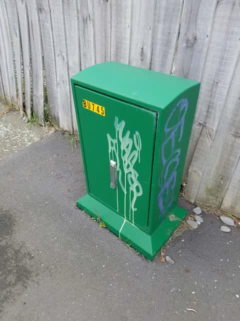 Graffiti, a report photo