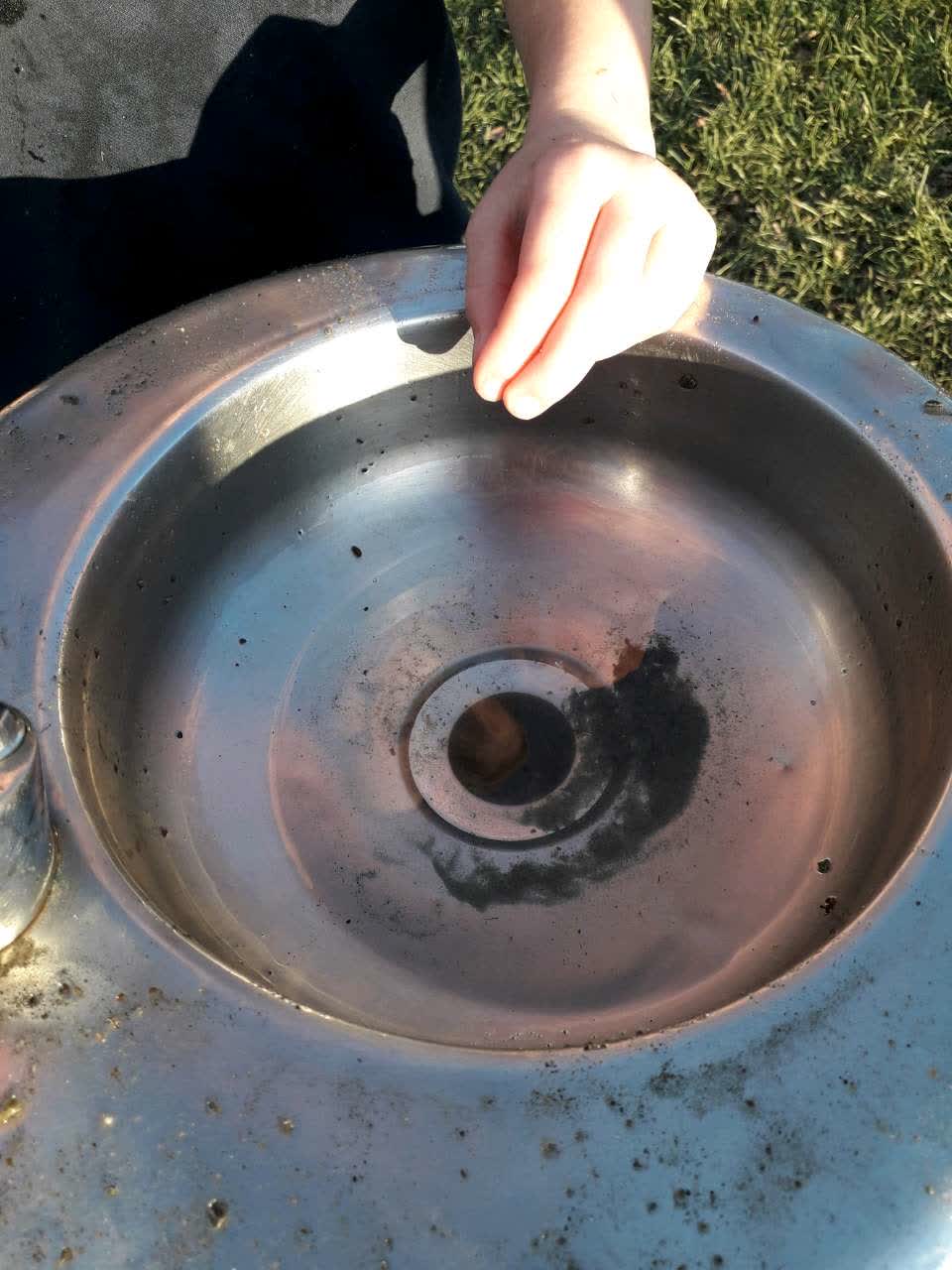 The photograph attached to this parks report