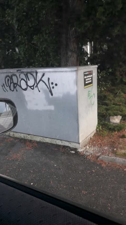Graffiti, a report photo