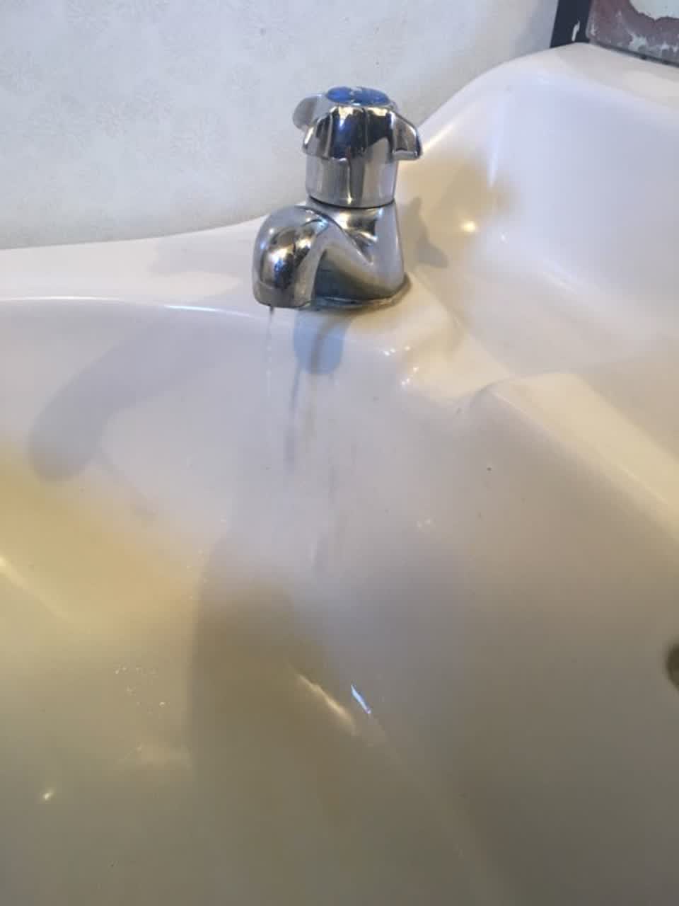 The photograph attached to this water supply report
