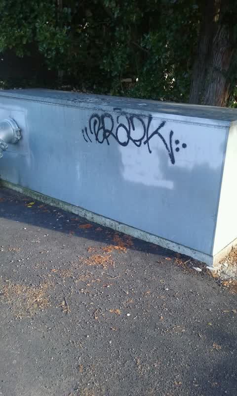 Graffiti — a report photo