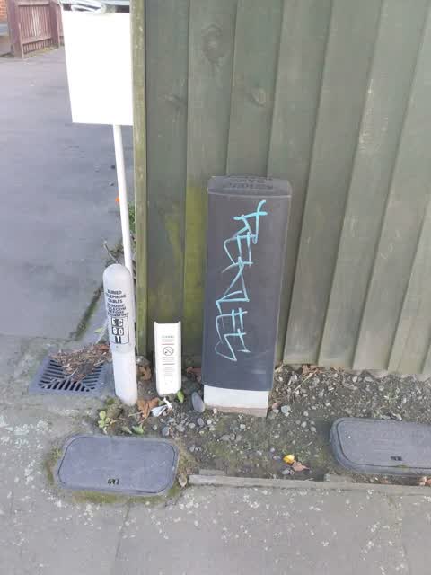 Graffiti, a report photo