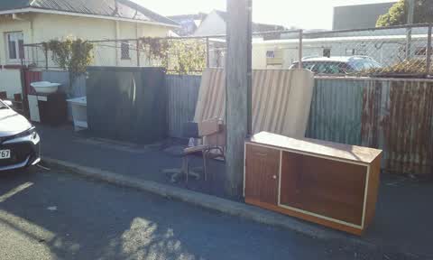 Rubbish/Recycling, a report photo