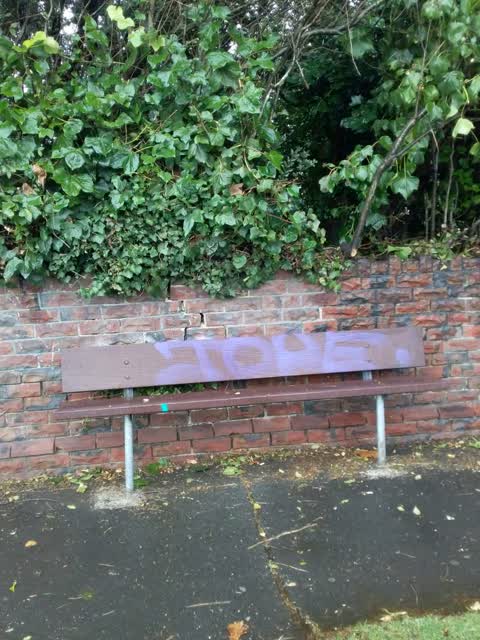 Graffiti, a report photo