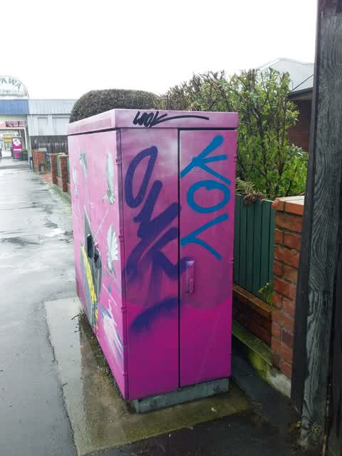 Graffiti — a report photo