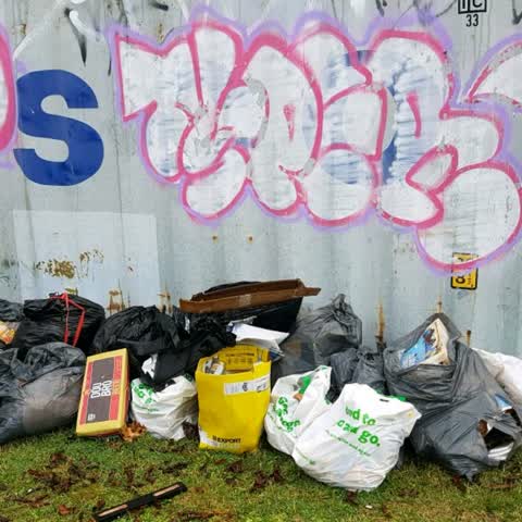 Rubbish/Recycling — a report photo