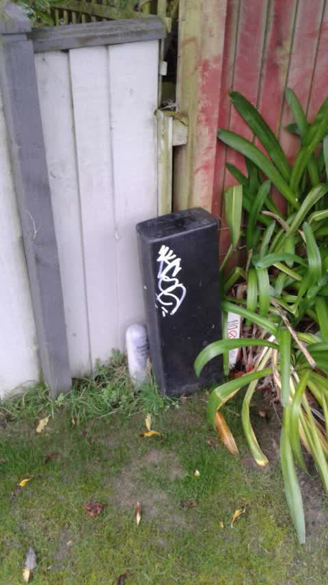 Graffiti, a report photo