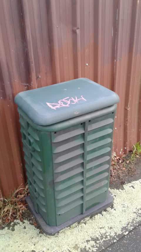 Graffiti, a report photo