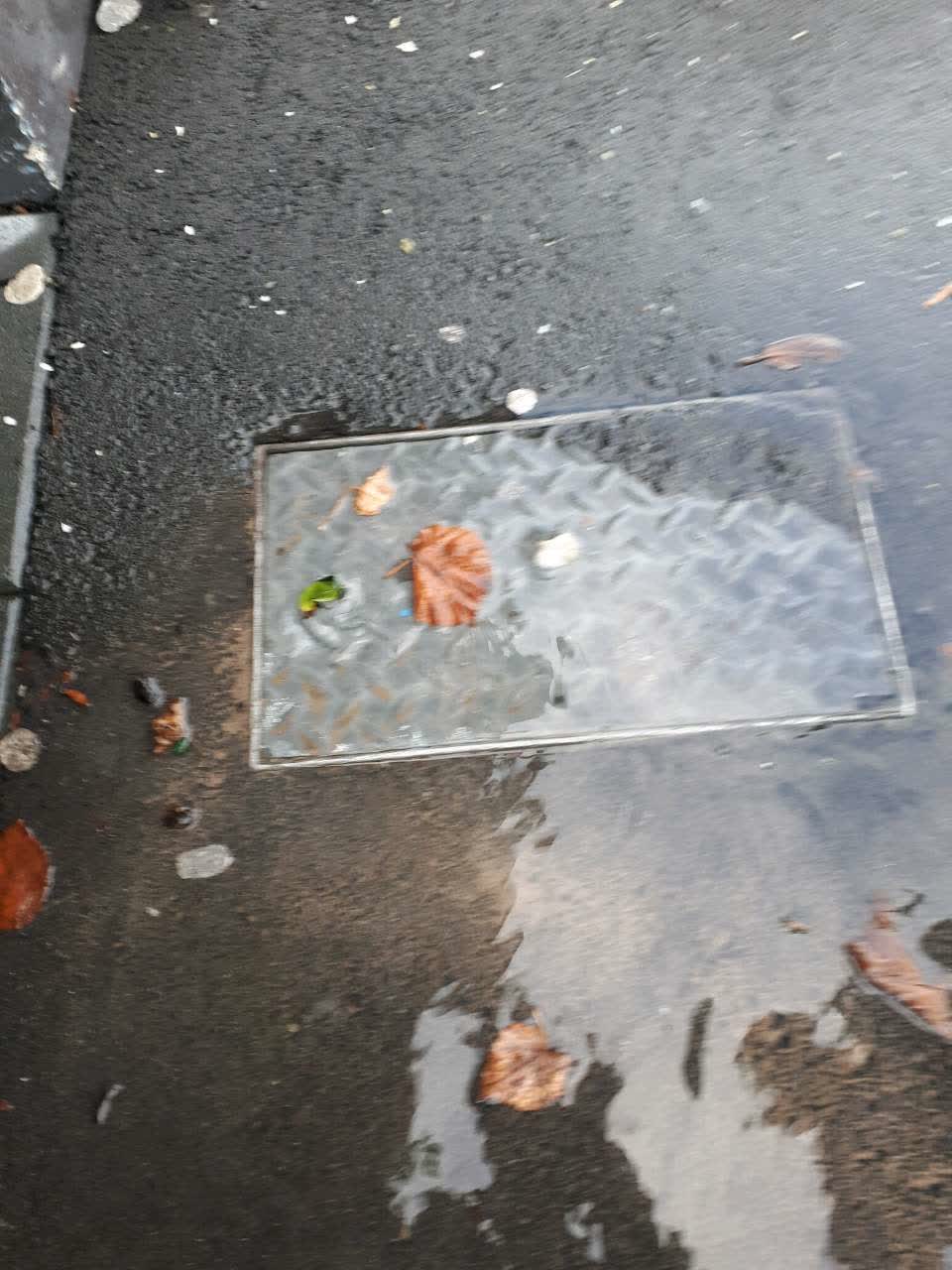 The photograph attached to this wastewater/stormwater report