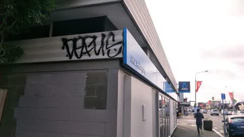 Graffiti, a report photo