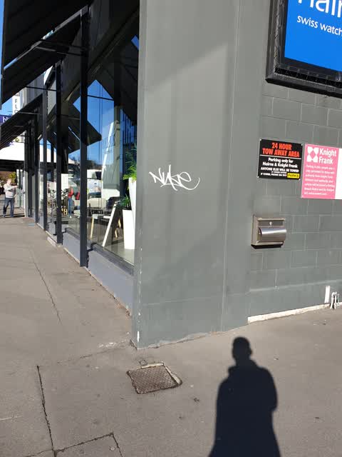 Graffiti, a report photo