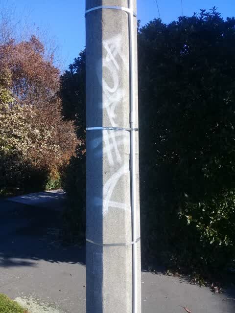 Graffiti, a report photo