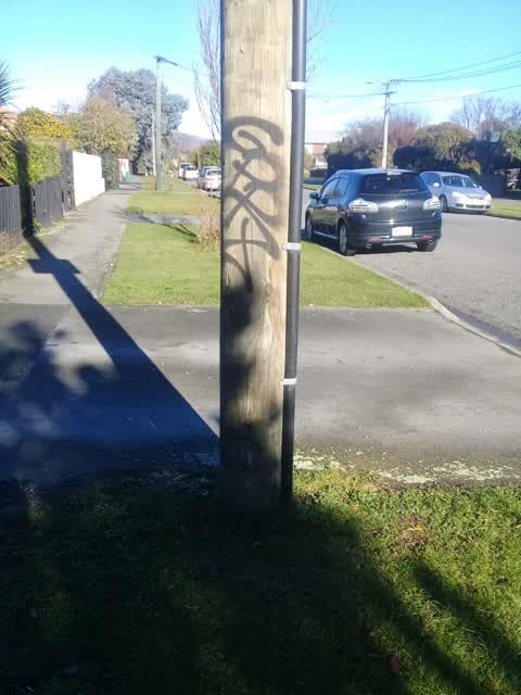 Graffiti, a report photo