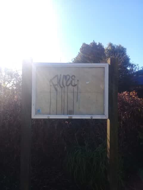 Graffiti, a report photo