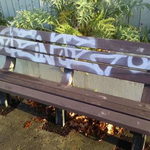 Graffiti, a report photo