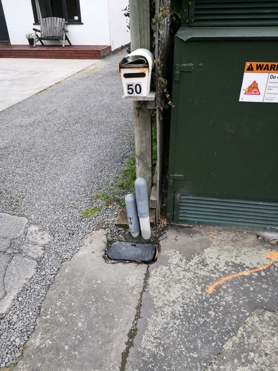 The photograph attached to this water supply report