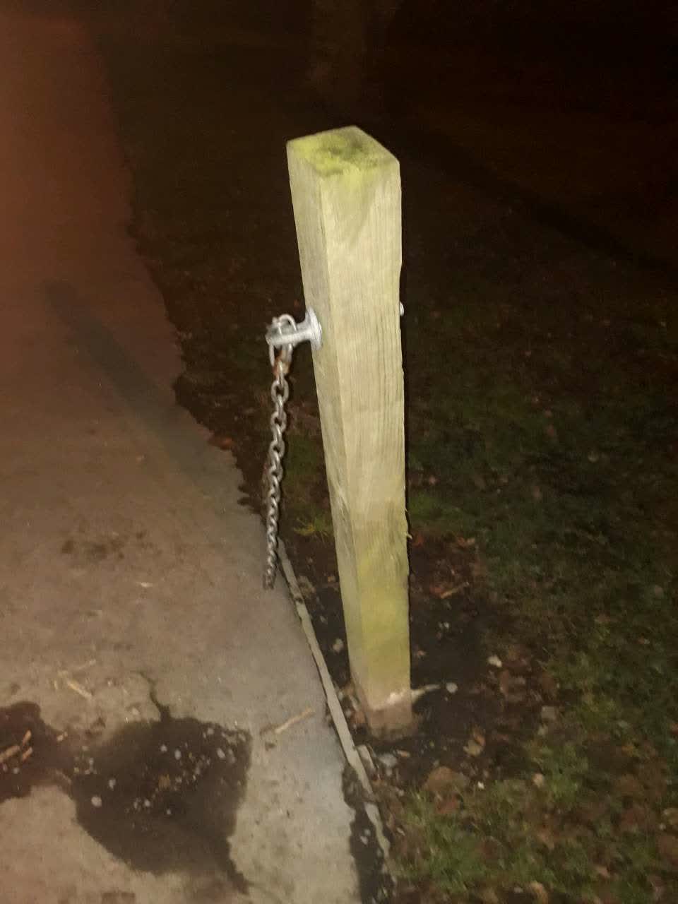 The photograph attached to this parks report