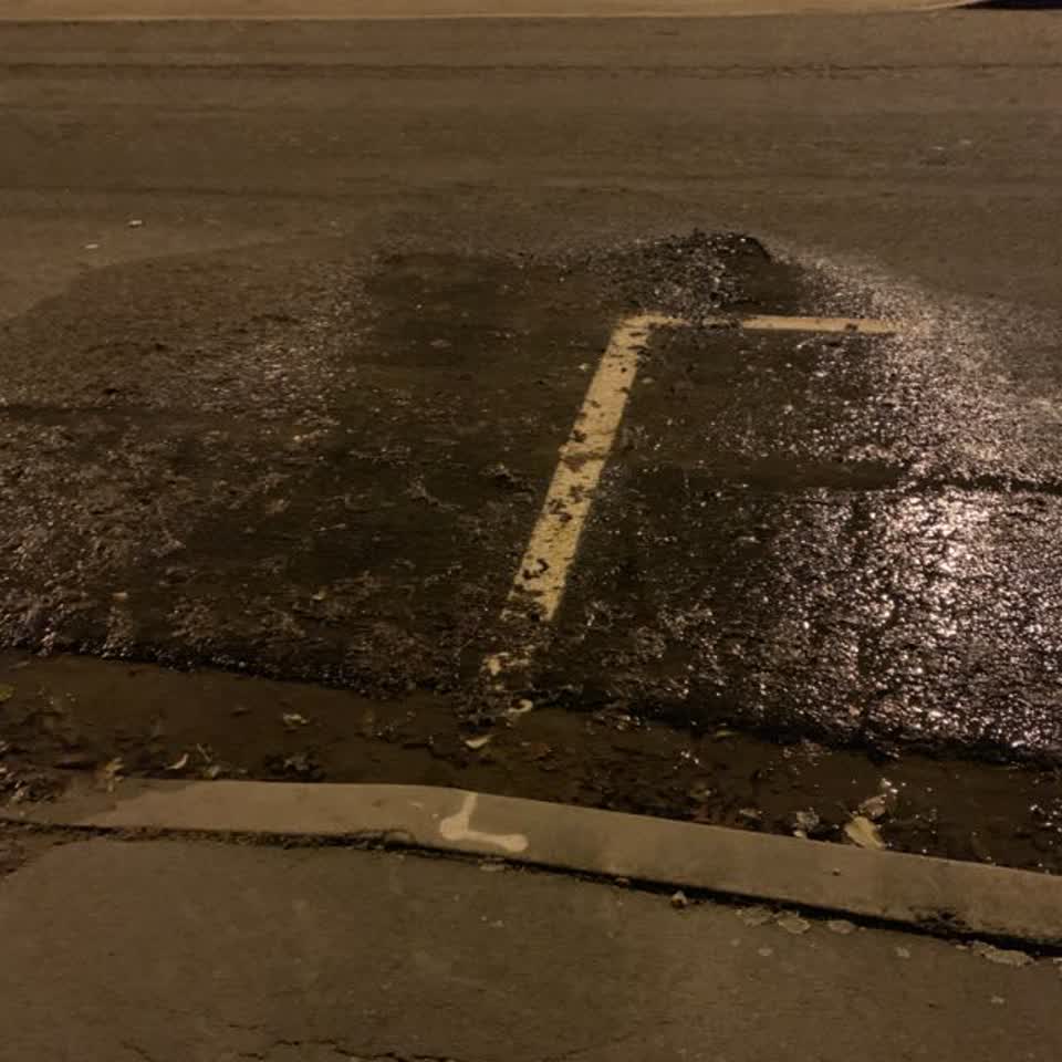 The photograph attached to this water supply report