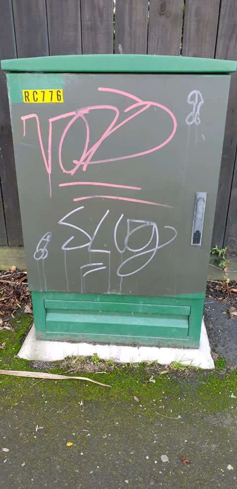 Graffiti, a report photo