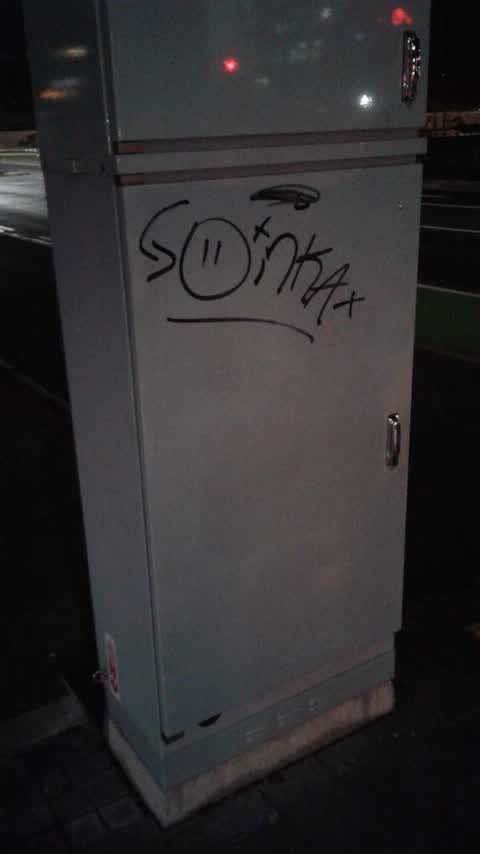 Graffiti, a report photo