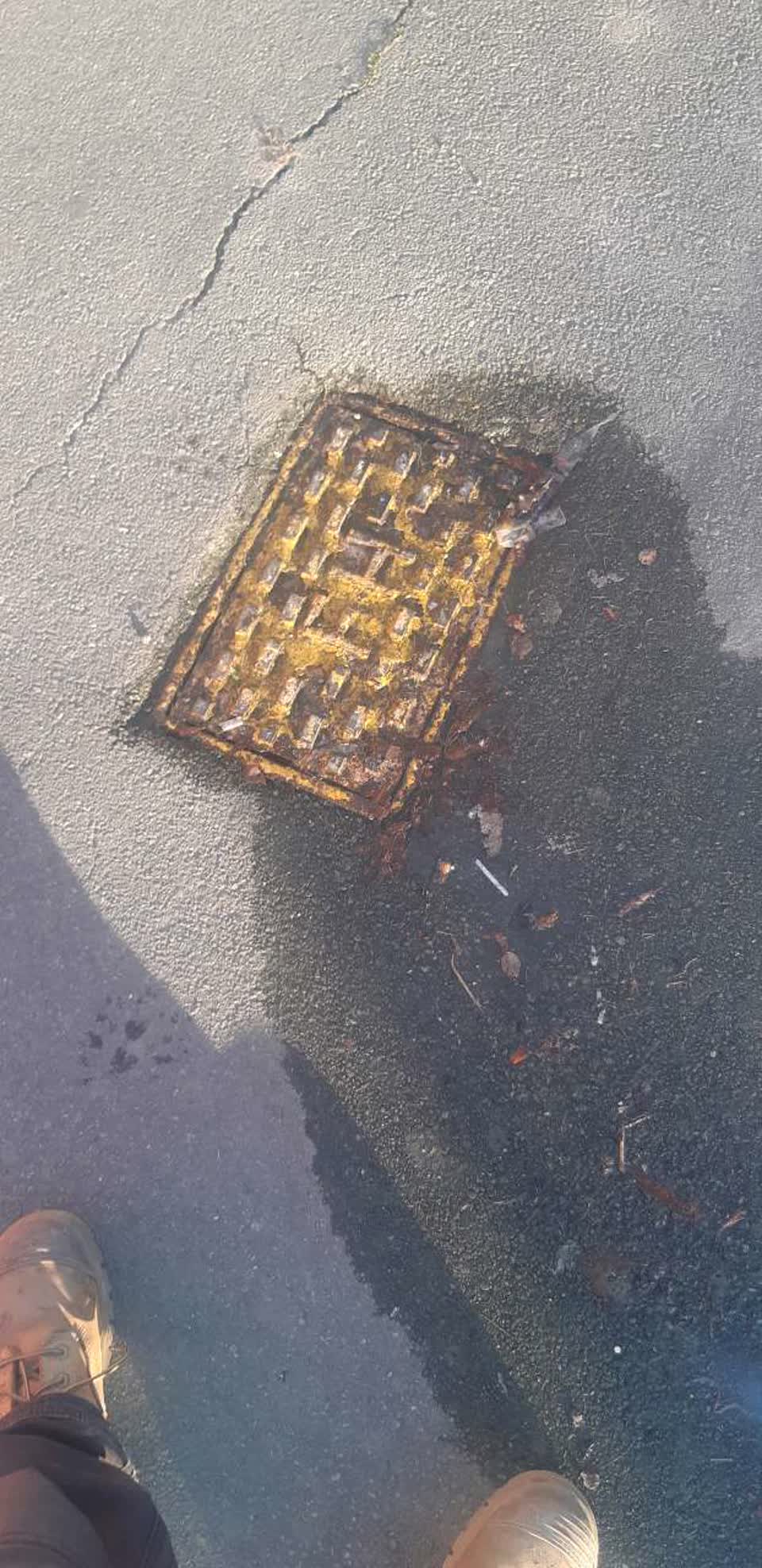 The photograph attached to this water supply report
