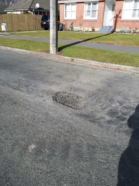 Roading/Streets, a report photo