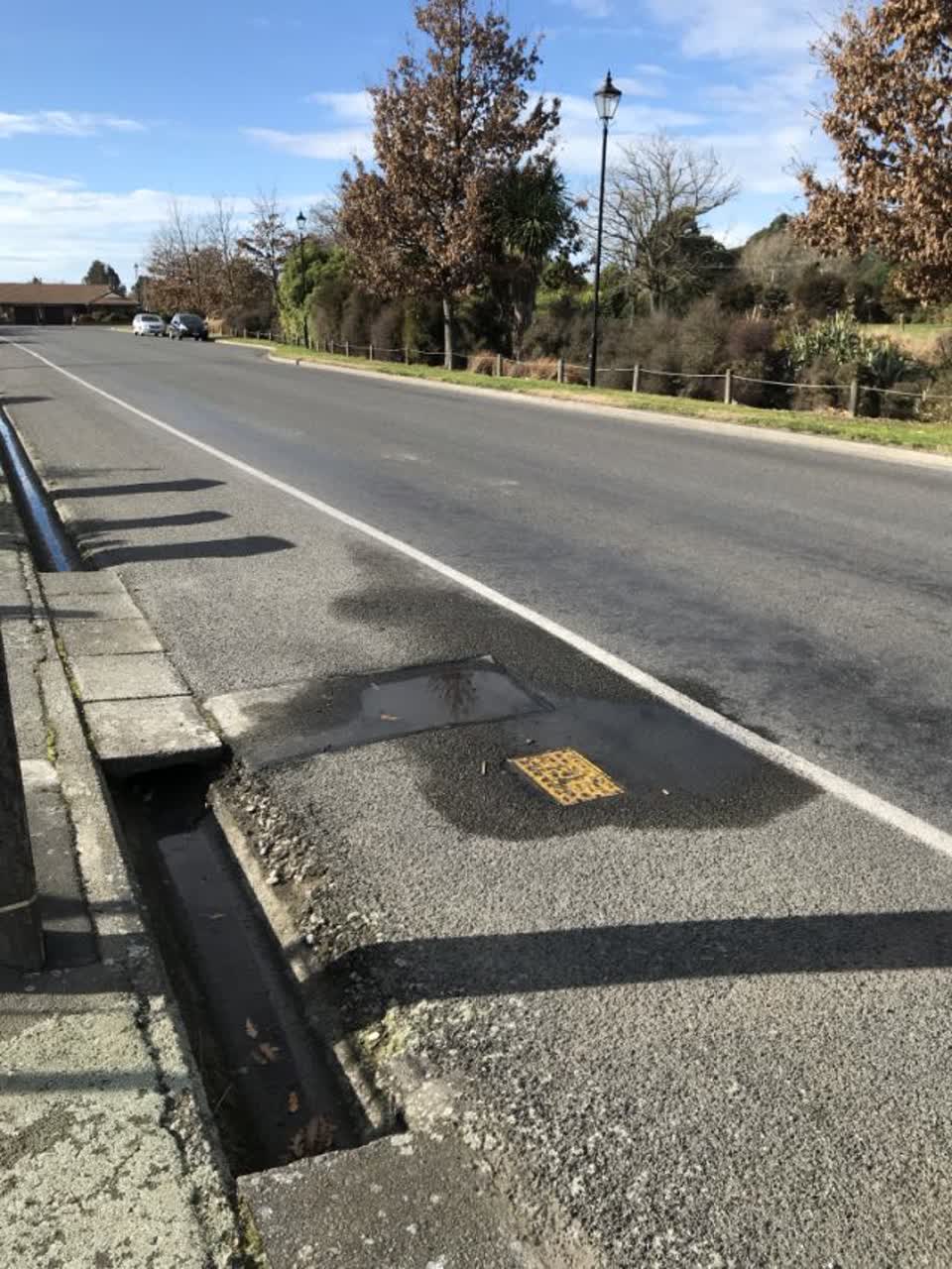 The photograph attached to this water supply report