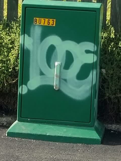 Graffiti, a report photo