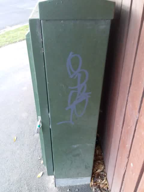 Graffiti, a report photo